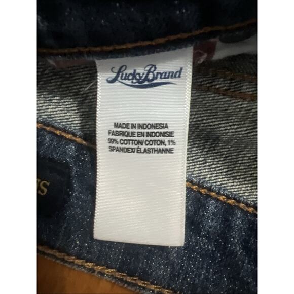 Lucky Brand Sienna Tomboy Crop Jeans Size 14 Medium Wash Casual Mid Rise - Picture 8 of 9